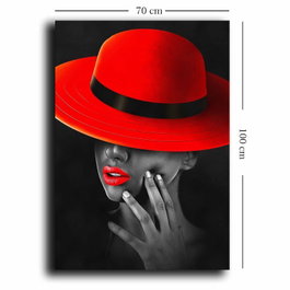 Wallity Cuadro Decorativo sobre Lienzo 70 x 100 cm 70100NISC-033